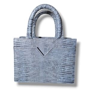 ZASHADU snakeskin leather hand bag